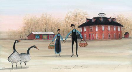 Centre County Round Barn - Artist Proof